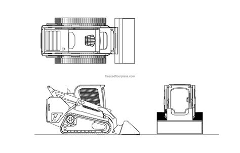 skid steer drawings free